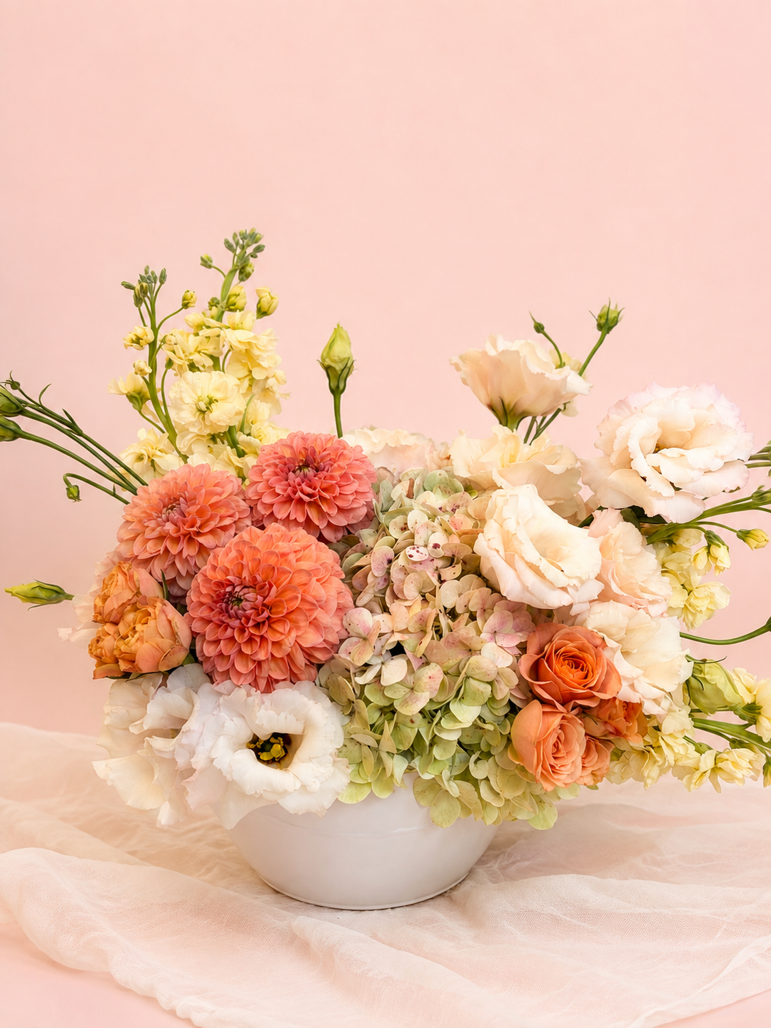 Peach Tide - Flower Arrangements – Same-Day Delivery