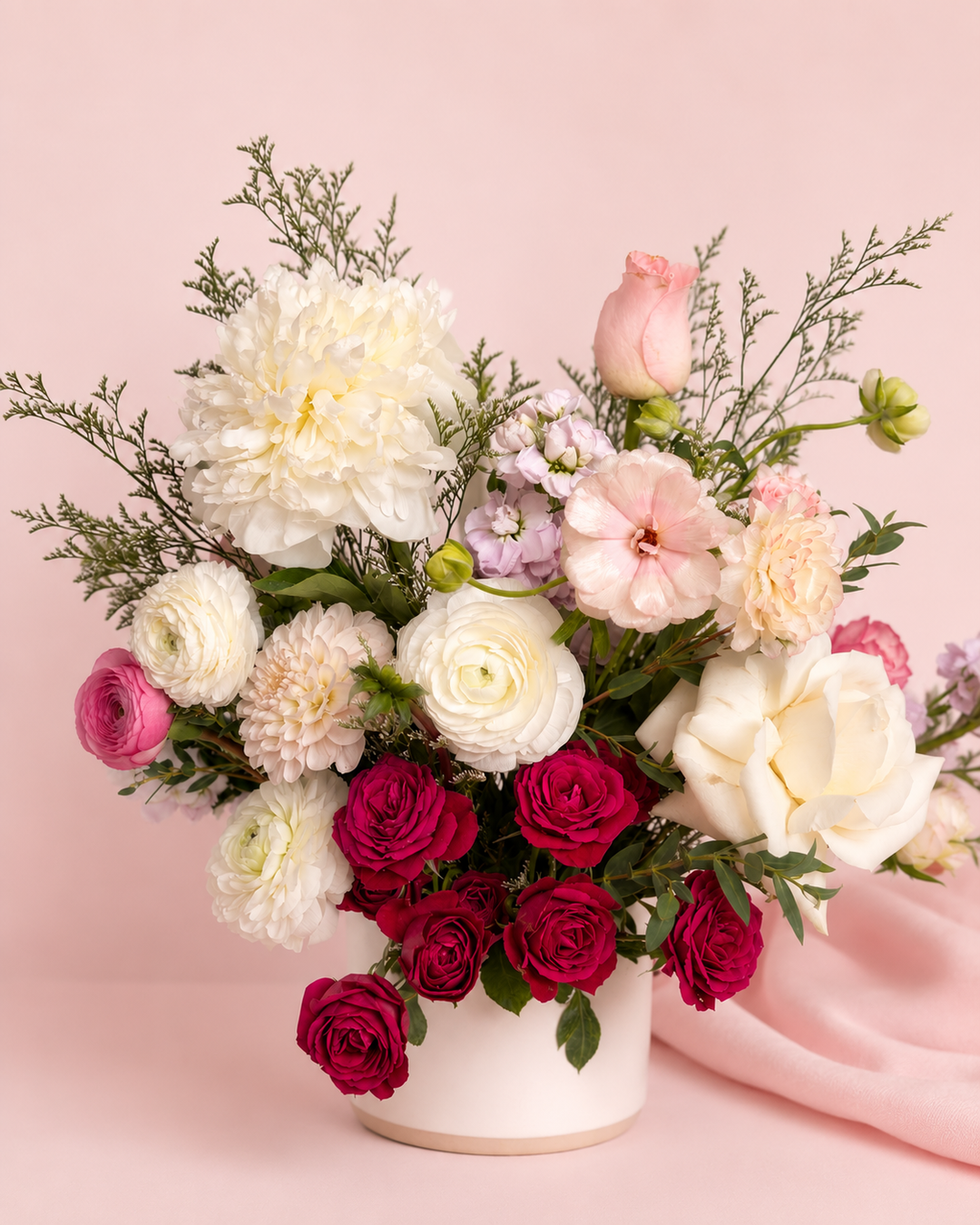 Roses in Bloom Garden