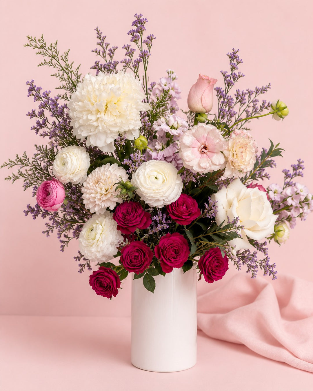 Roses in Bloom Garden